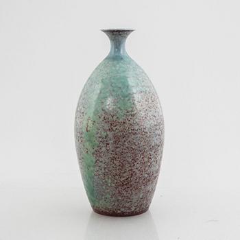 Sven Wejsfelt, a unique stoneware vase, Gustavsbergs Studio 1987.