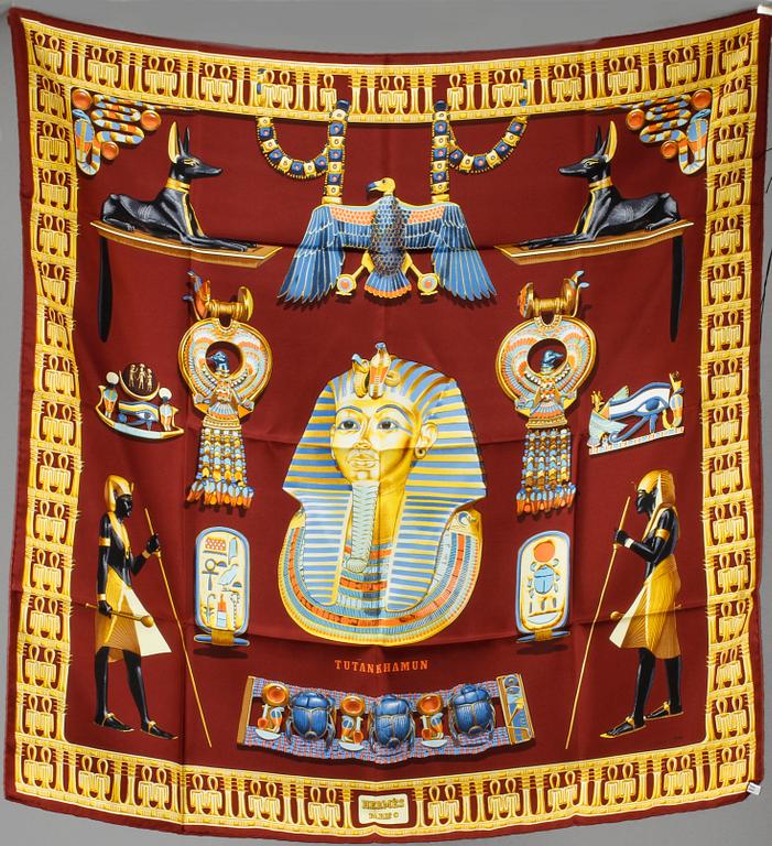 SCARF, "Tutankhamon", Hermès.