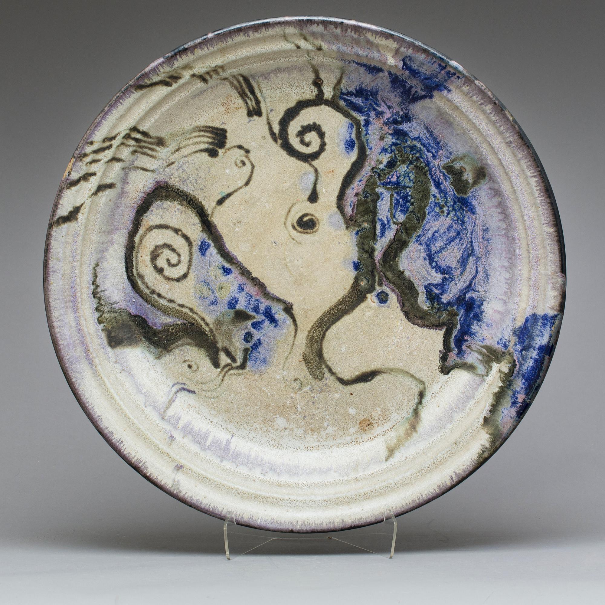 FAT, keramik. Carl Cunningham-Cole. Signerad och daterad -75.