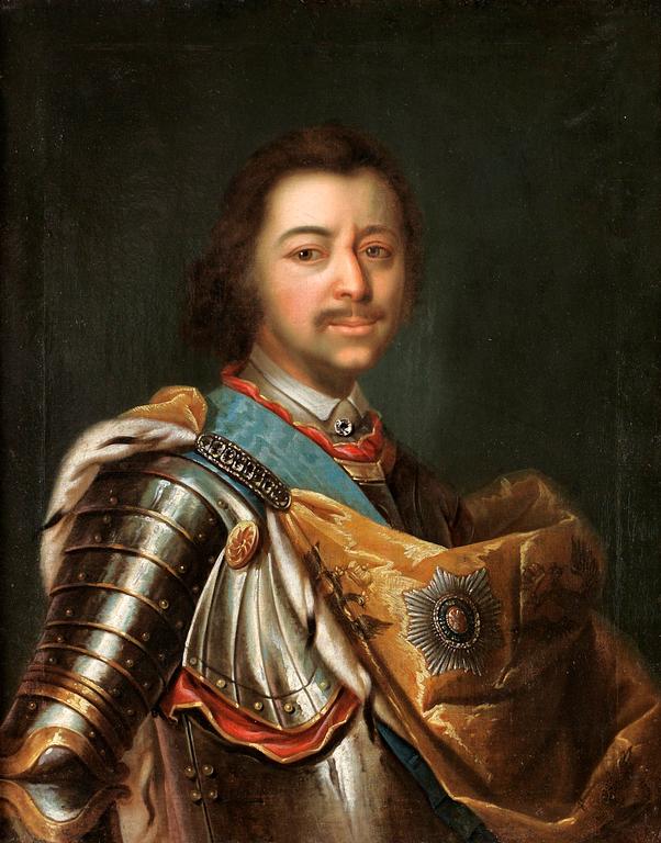 Johann Kopetzki Tillskriven, "Tsar Peter den Store" (1672-1725).
