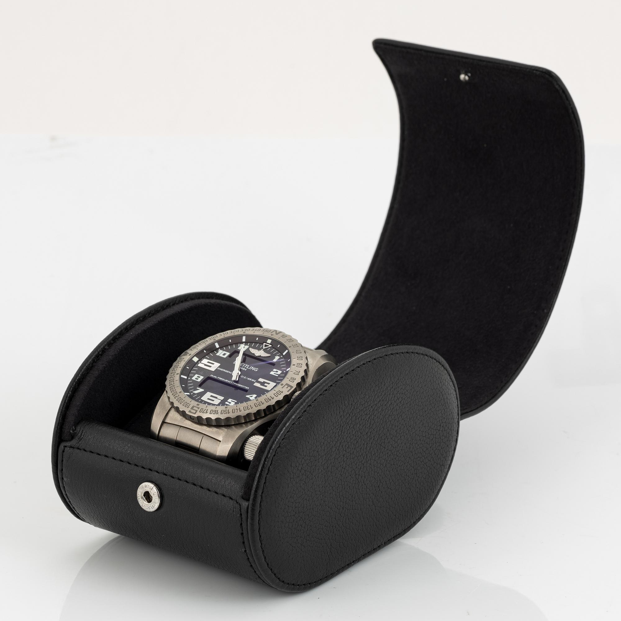 Breitling, Emergency II, wristwatch, 51 mm.