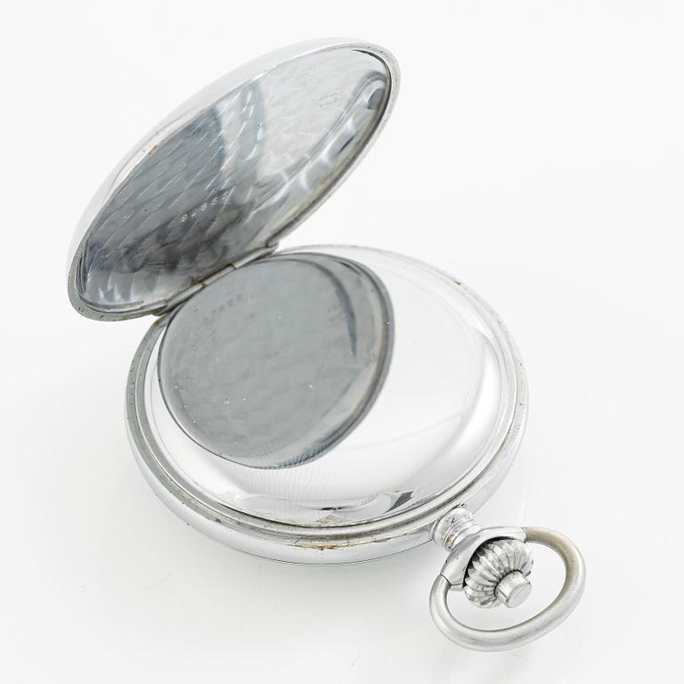 Universal Genève, pocket watch, chronograph, 51 mm.