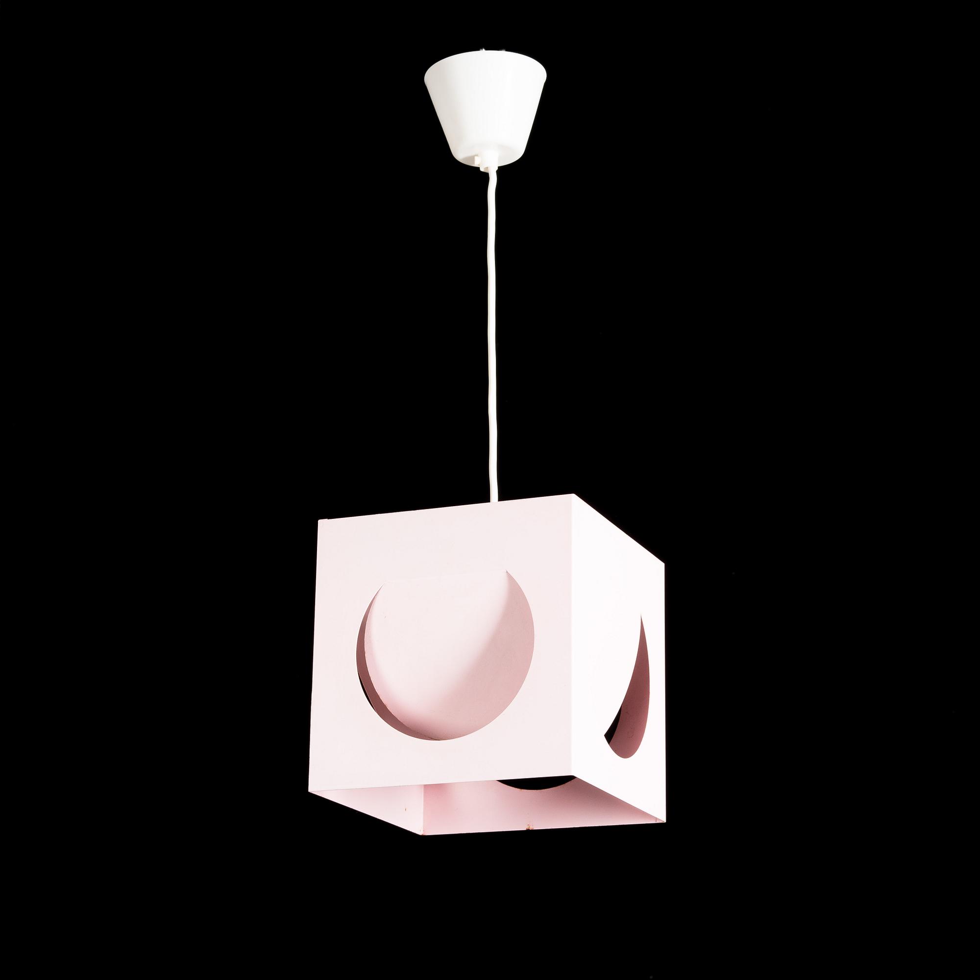 SHOGO SUZUKI, taklampor 2 st, modell 61-193, Stockmann-Orno, 1960-tal. Tot höjd 53-62 cm.