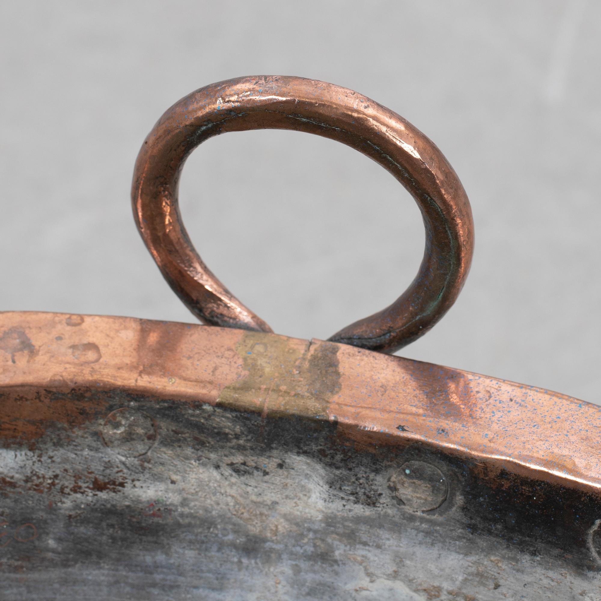 Copper pot, turn of the 20th century.