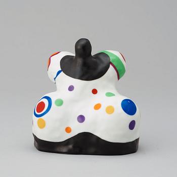 A Niki de Saint Phalle 'Nana' porcelain sculpture, Rosenthal Studio Line, Germany.
