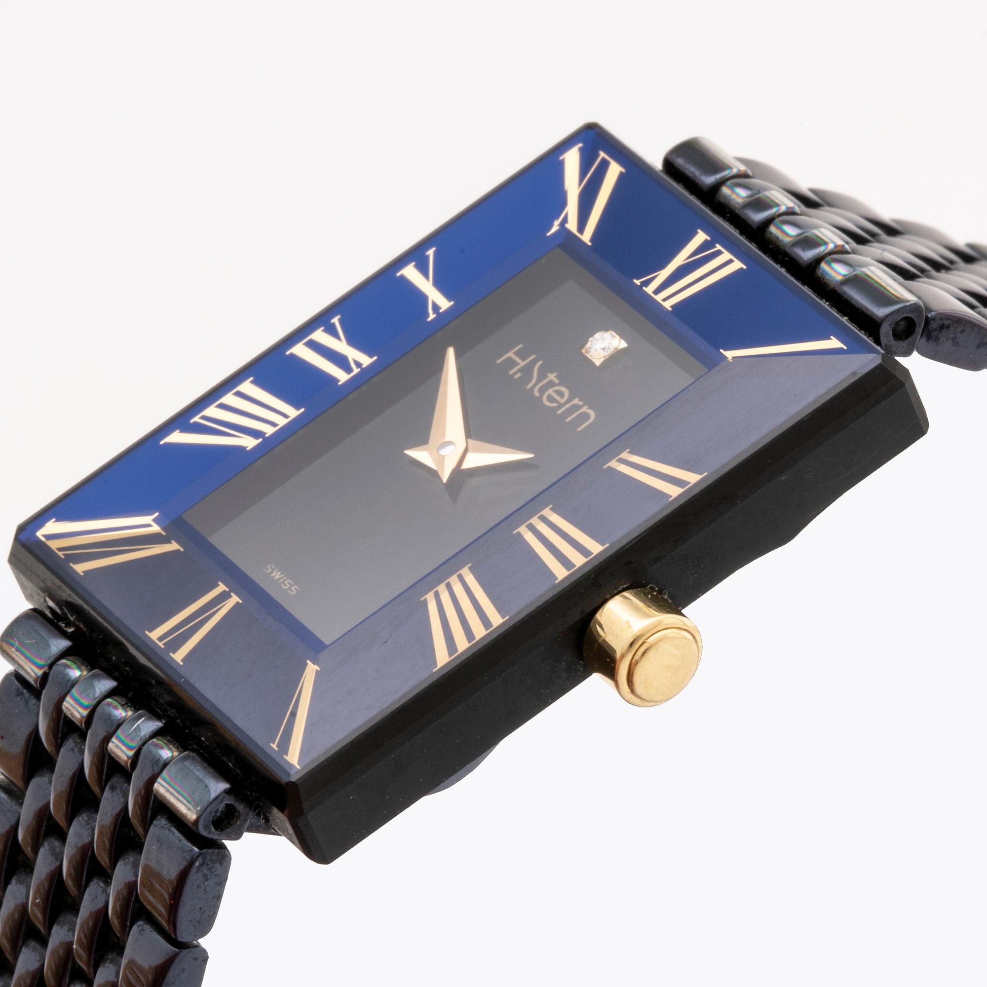 H stern watches blue sapphire top