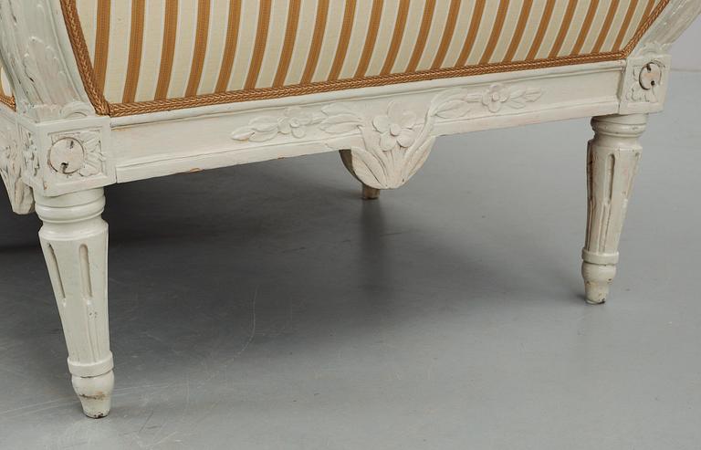 A Gustavian late 18th Century sofa.