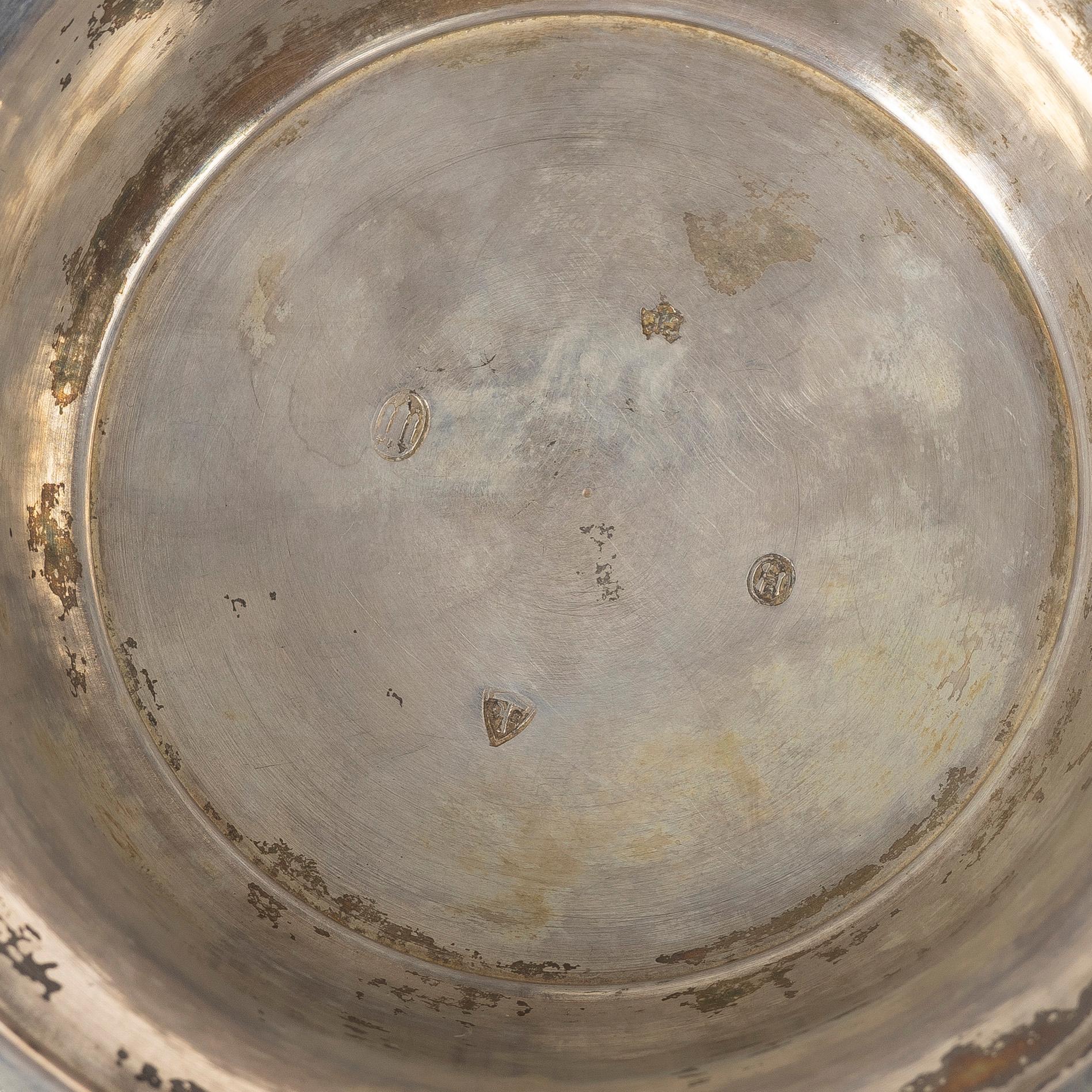 Trophies, 2 pcs, silver, Denmark and Sweden, 1920s.