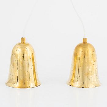 A pair of ceiling lamps/window lamps,, Boréns, 1940s-50s.