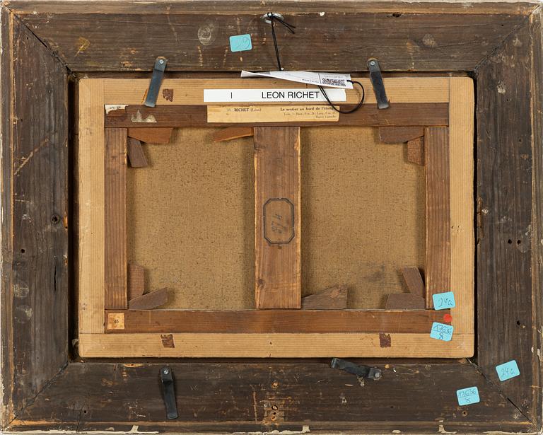 Léon Richet, River Landscape.