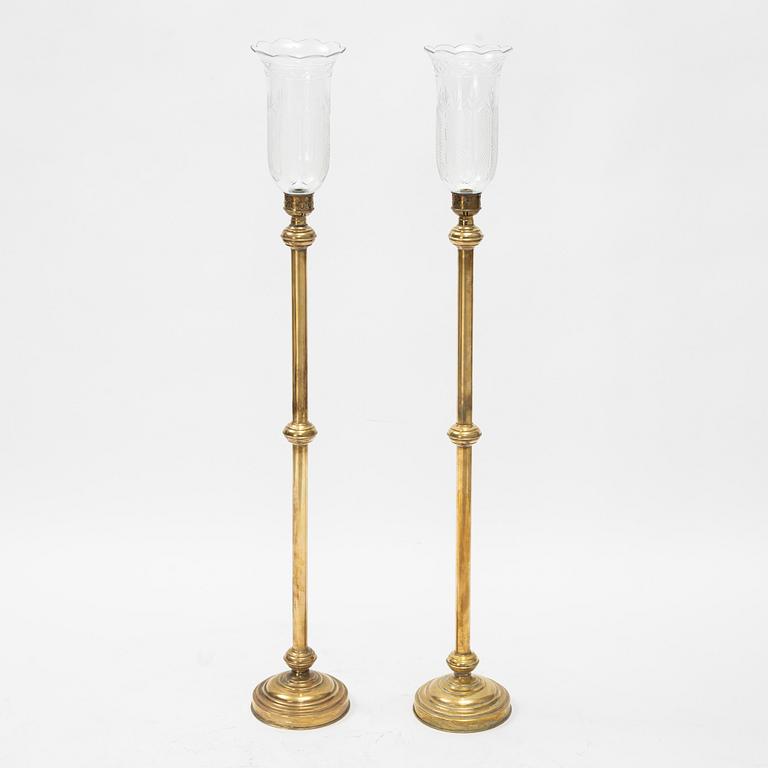 Stormlyktor, 2 st, 1900-talets början.