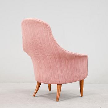 FÅTÖLJ, Kerstin Hörlin-Holmquist, "Stora Adam", Triva-serien, Nordiska Kompaniets verkstäder i Nyköping. 1950/60-tal.