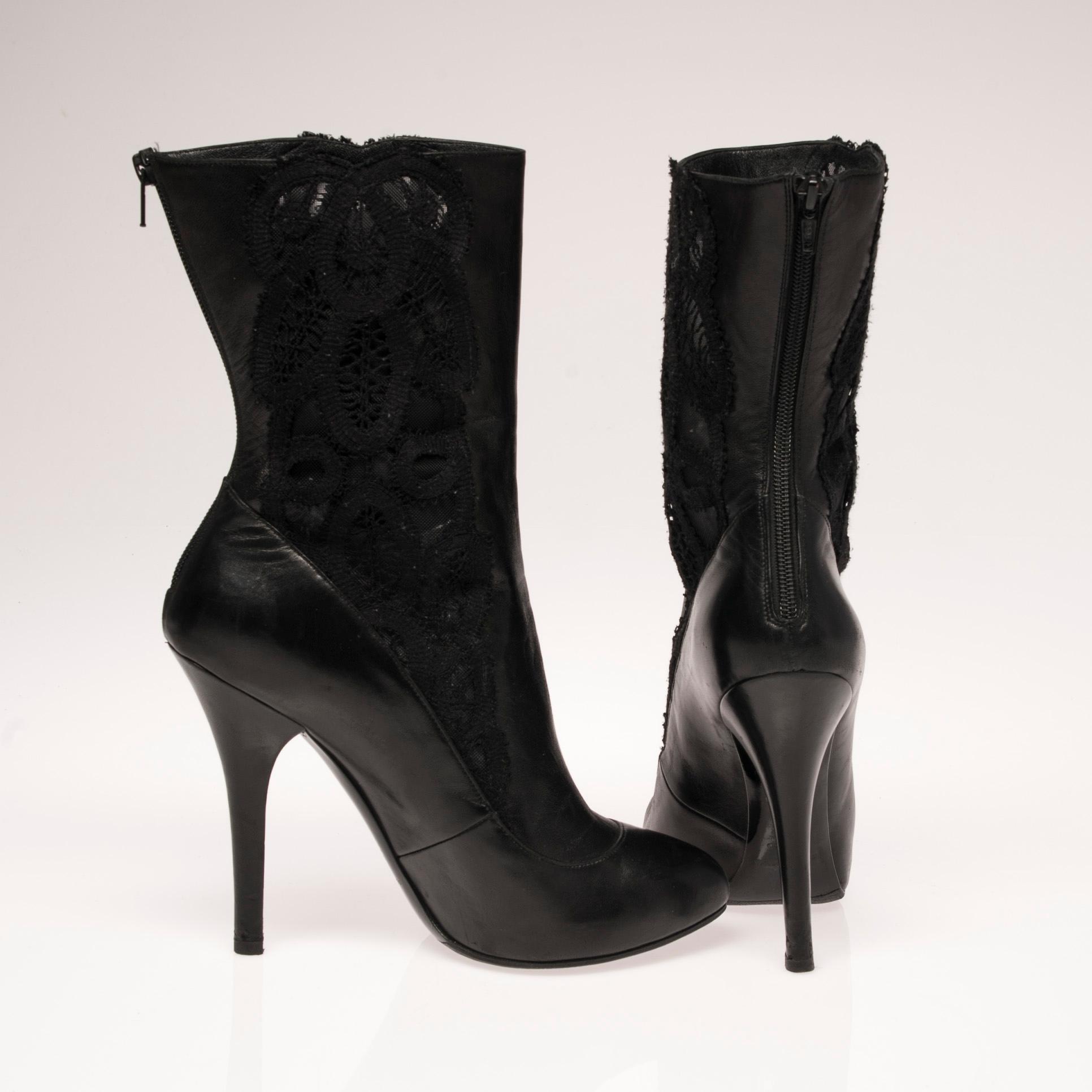 DOLCE & GABBANA, stövletter, storlek 40 1/2.