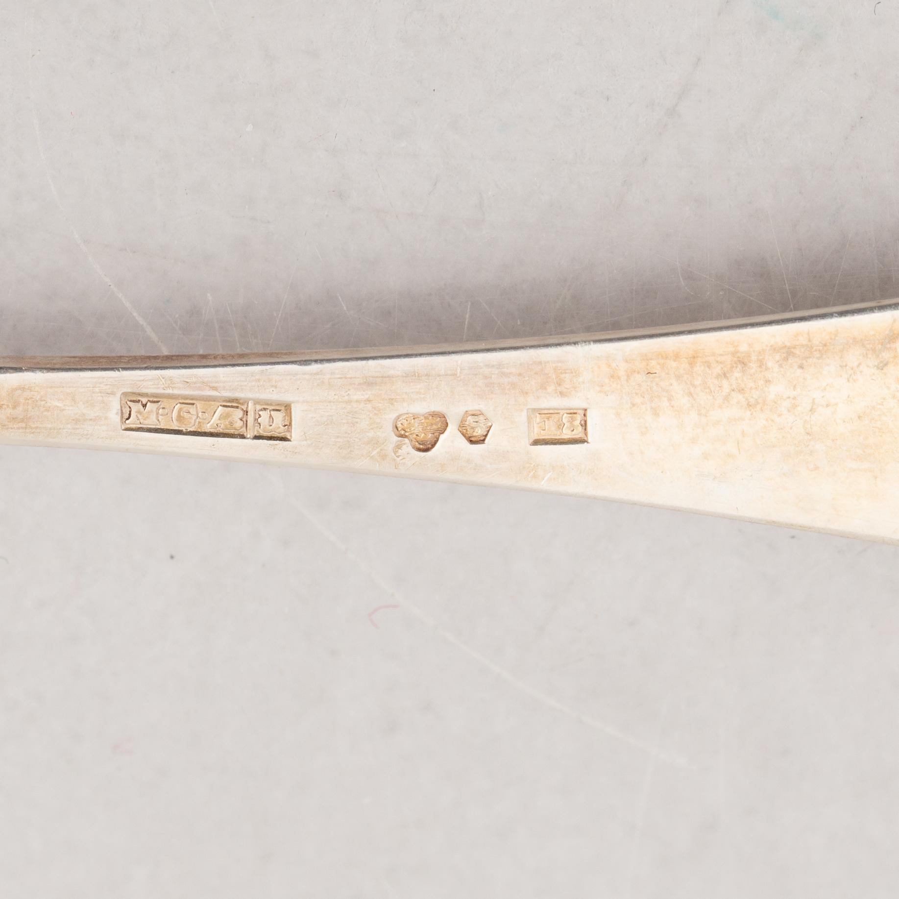 Silver Coffee and Mocha Spoons (24 pieces).