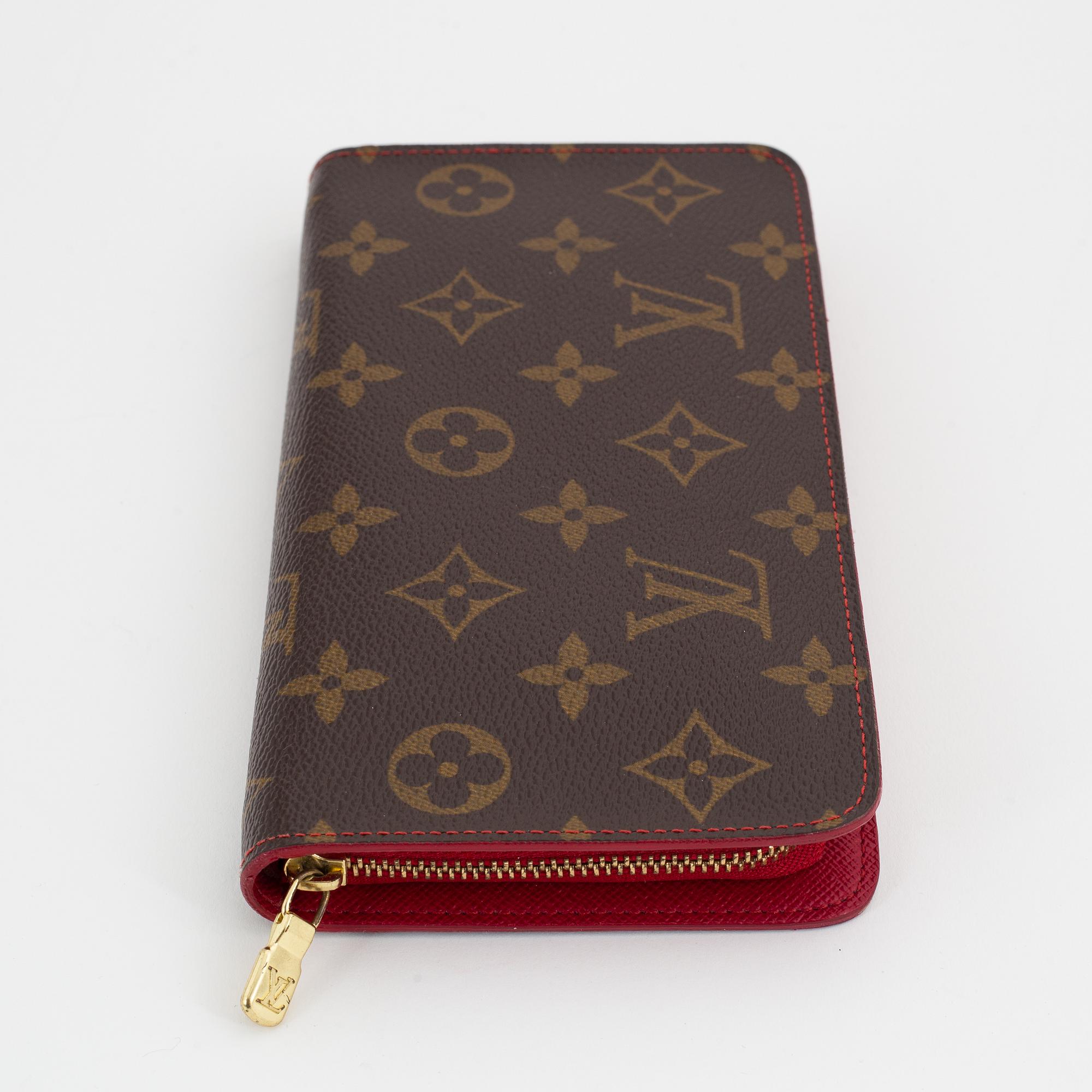 Louis Vuitton, a 'Cherry Cerises Collection' monogram canvas wallet in collaboration with Takashi Murakami, 2005.