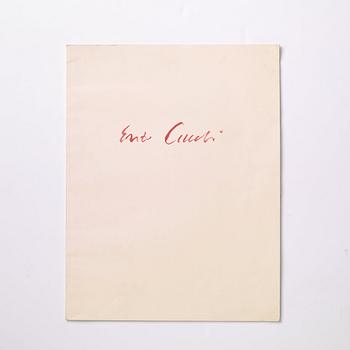 Enzo Cucchi, "Album La Scimmia".