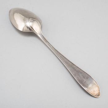 Andreas Rönnov, ragusked, silver, Helsingborg 1819.