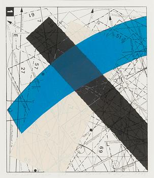 Leonhard Lapin, serigrafi, 2 st, signerade och daterade 1999, numrerade 3/21.