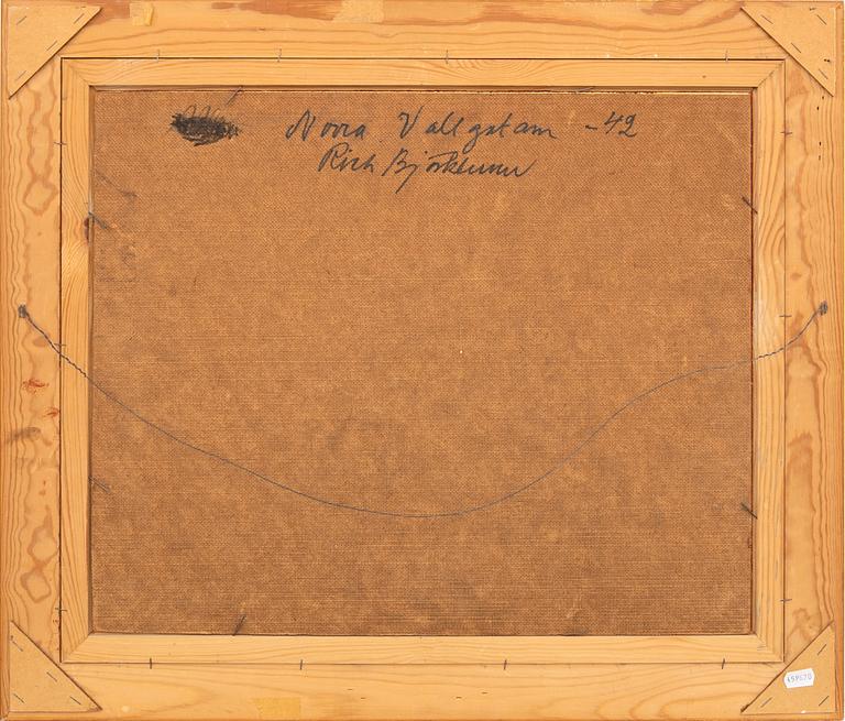 Richard Björklund, "Norra Vallgatan".