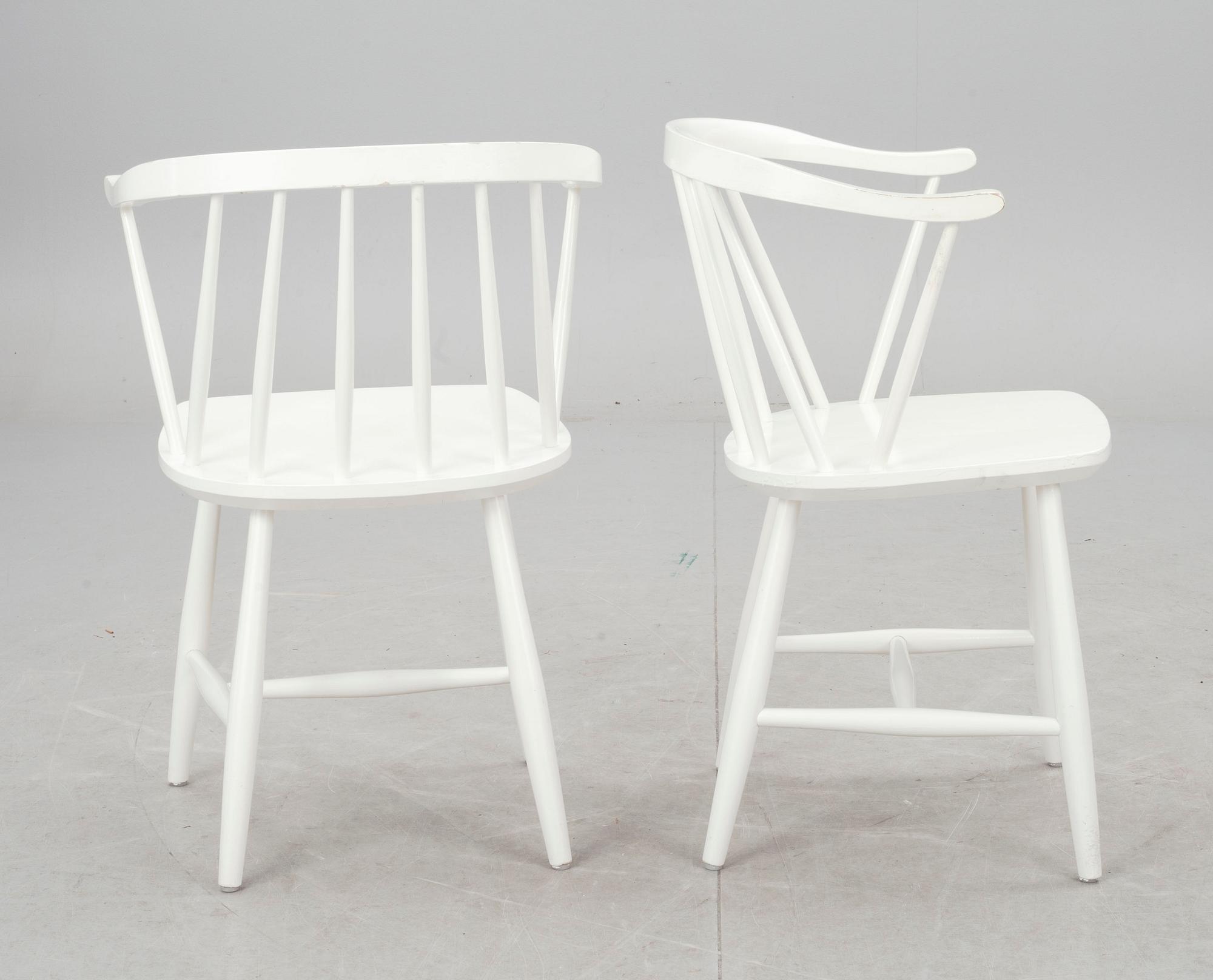 STOLAR, ett par, Nesto, Nässjö stolfabrik, 1900-talets andra hälft.