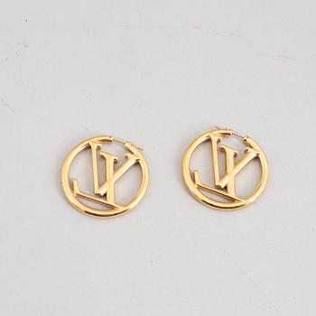 Louis Vuitton, earrings.