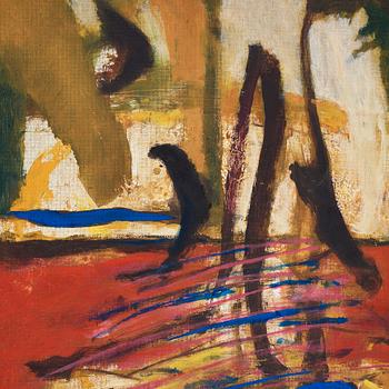 CO HULTÉN, oil on canvas, signed and dated 1963.