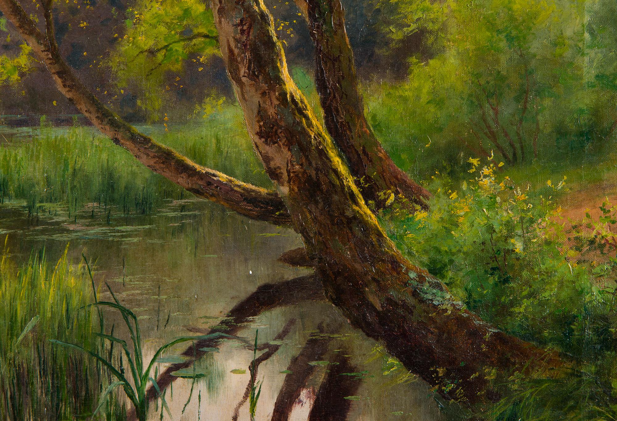 Edward Molyneux, Skogslandskap.