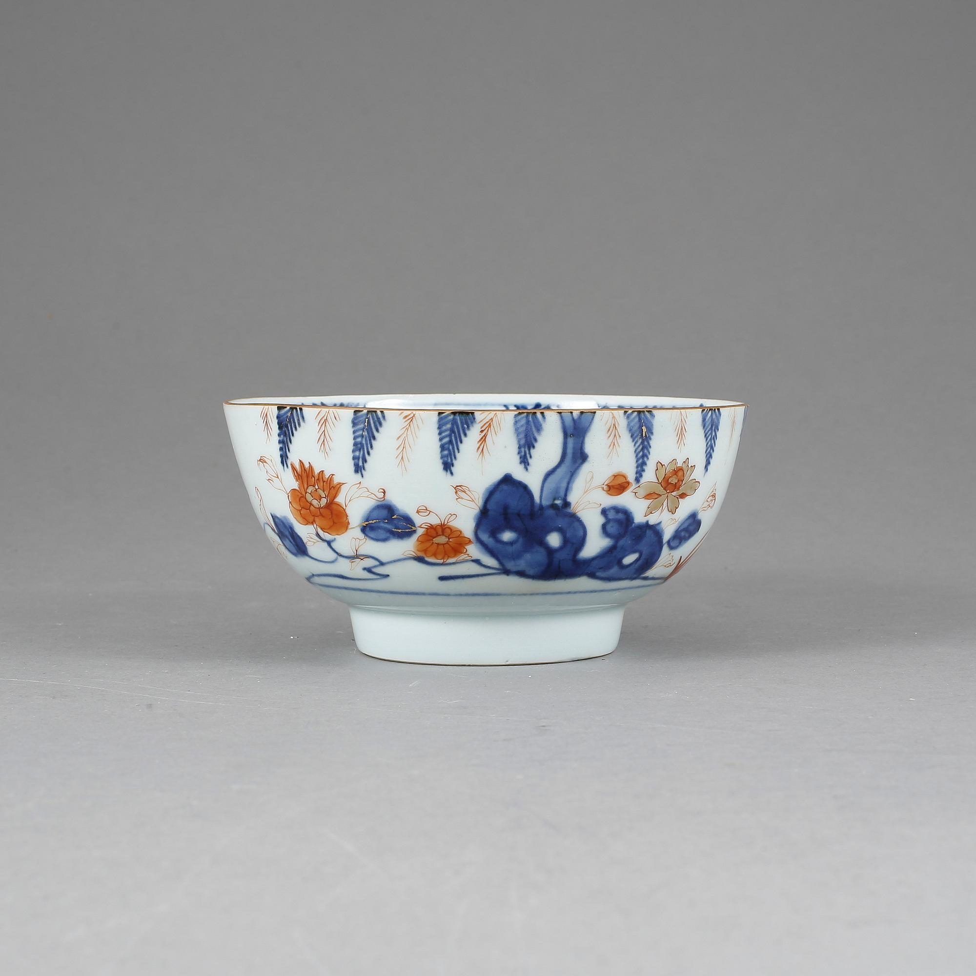SKÅL, porslin, Qianlong, Kina 1700-tal.