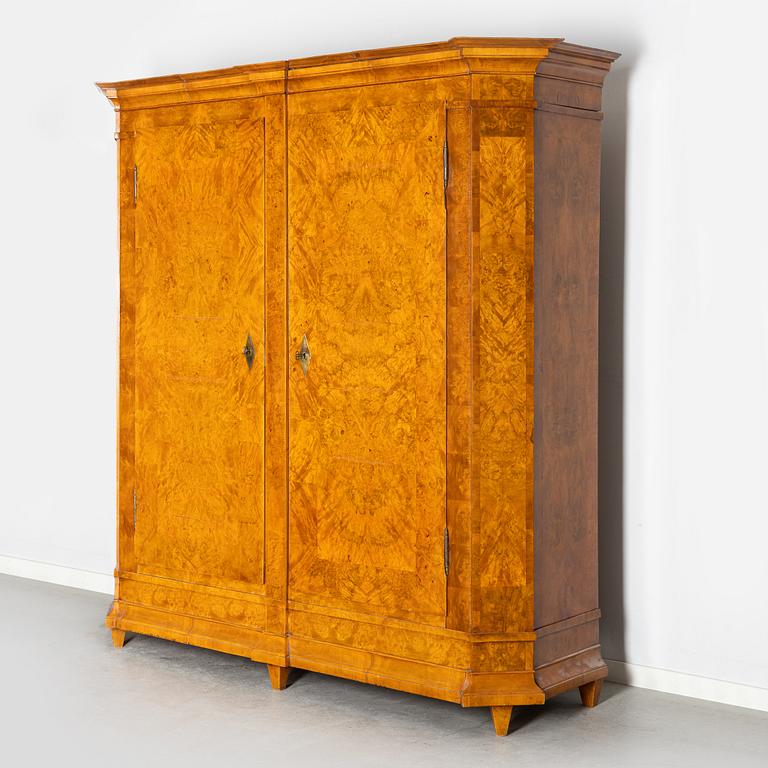 A late 18th century cupboard, probably German.