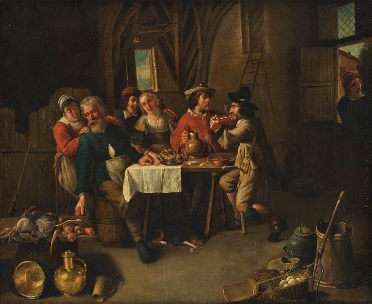 David Ryckaert d.y, attributed to, Inn scene.
