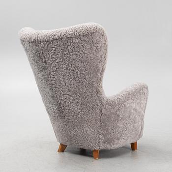 A Swedish Modern armchair, 1940's.