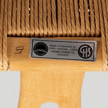 Hans J Wegner, CH 24, Y-stolen, 5 st, Carl Hansen & son.