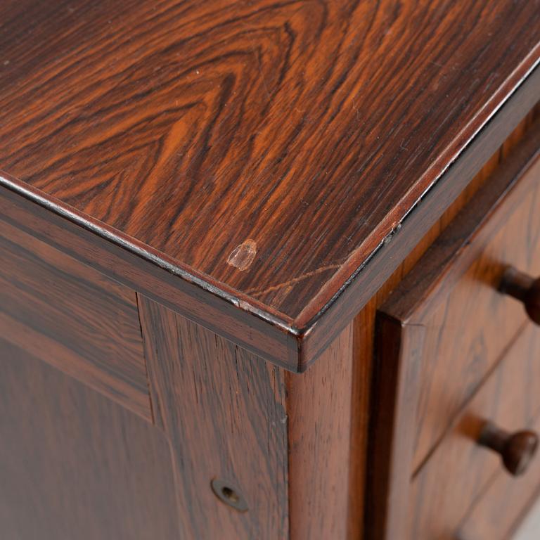 Erik Wørts, a rosewood veneered 'Exklusiv' desk, IKEA, 1960's.