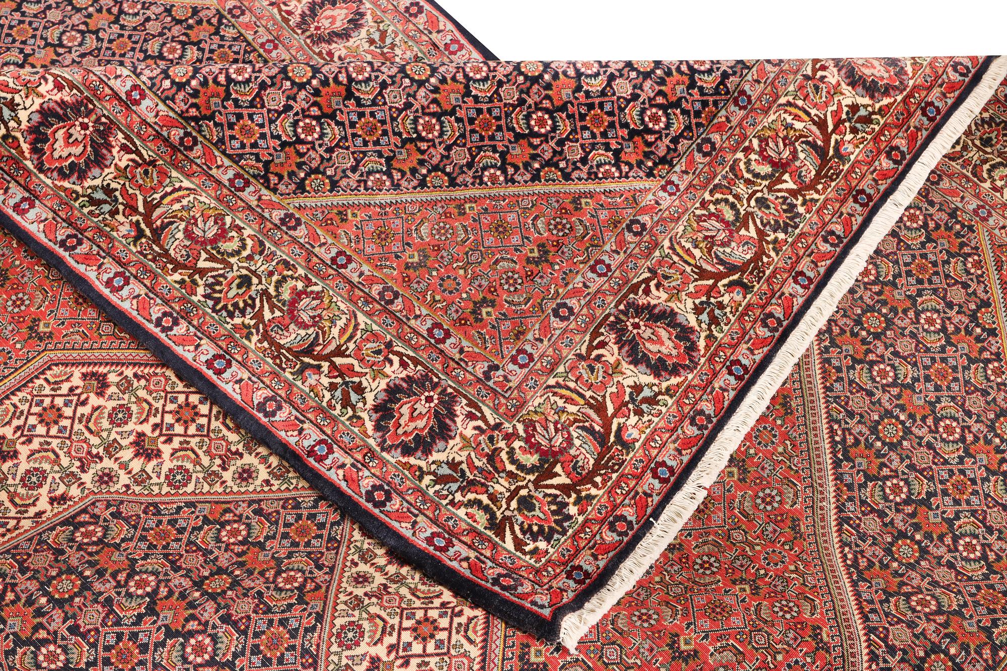 A Bidjar Tekab carpet, c. 300 x 203 cm.