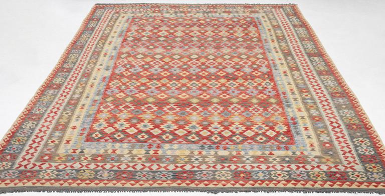 Carpet, Kelim, approx. 500 x 308 cm.