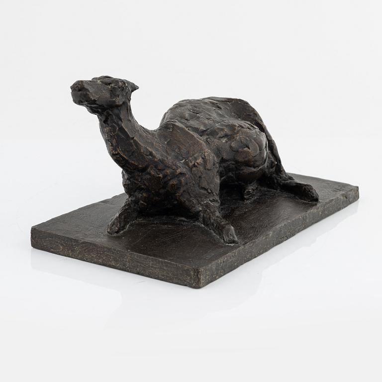 A bronze sculpture, signed ILL, dated -70.