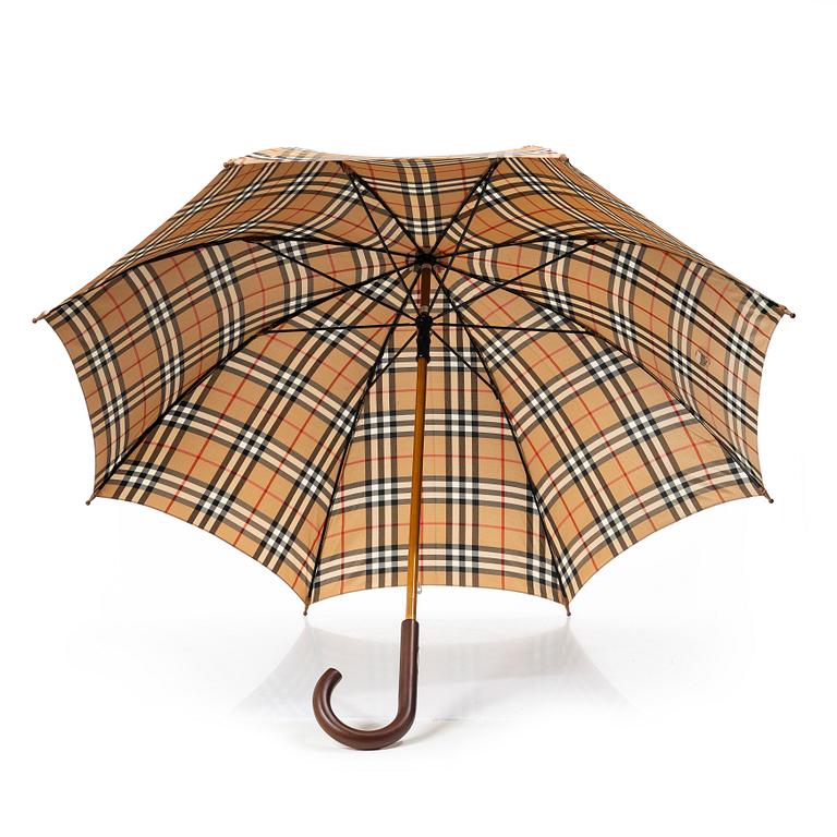 Burberry, paraply.