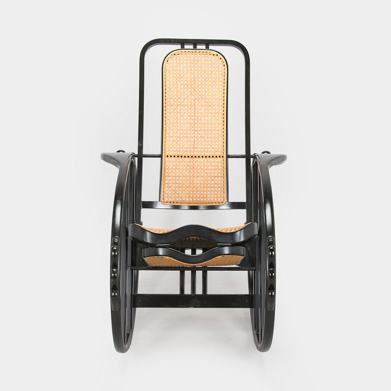 Max Fabiani, a rocking chair, "Egg Chair", model 267, Wittmann, late 20th century.