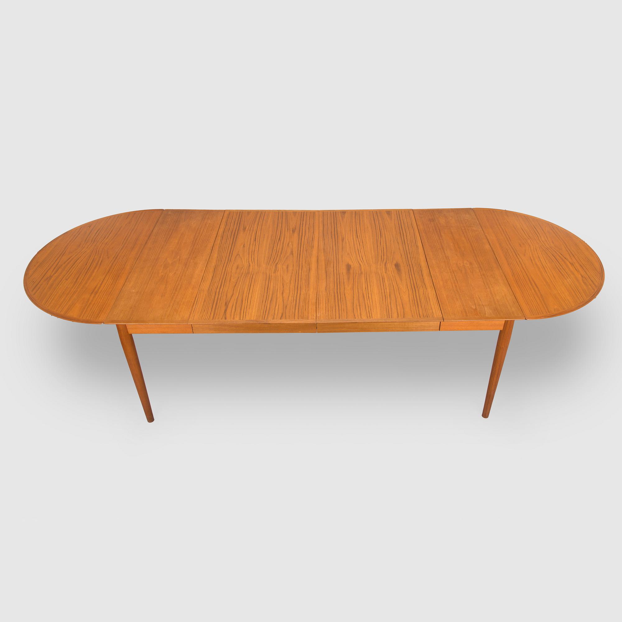 A 1960s dining table, Denmark.