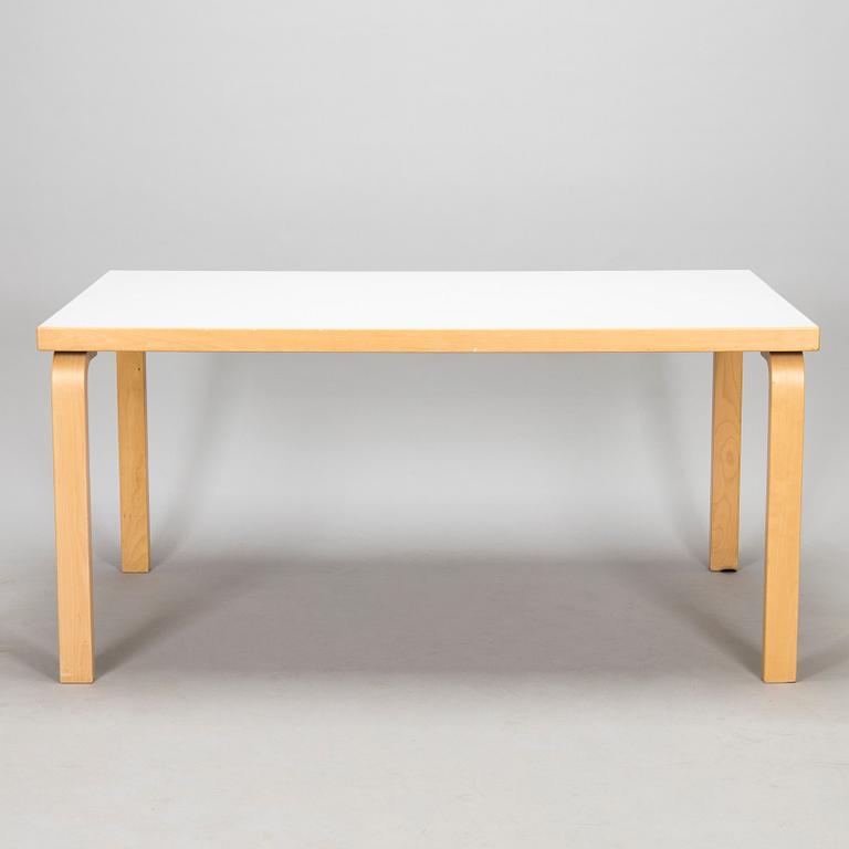 Alvar Aalto, a model 82A Artek table, dated 05/95.