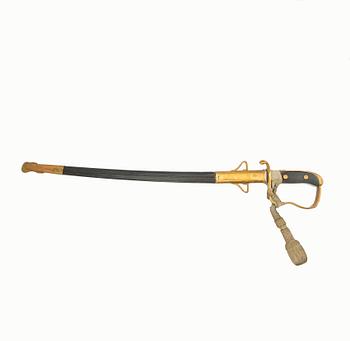 A Swedish police sword, early 20th century.