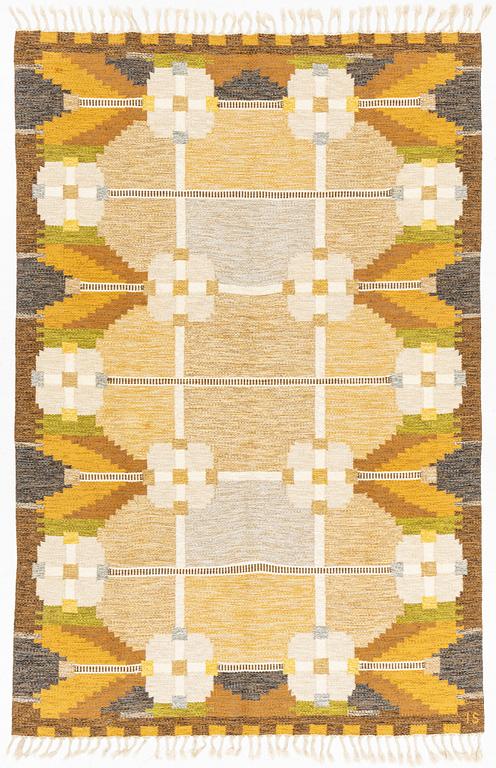 Ingegerd Silow, a carpet, "Dellen", rölakan, approx. 290 x 190 cm, signed IS.