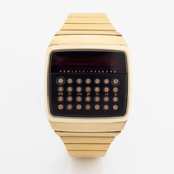 Hewlett-Packard, HP-01, Calculator, wristwatch, 41 x 36 mm.