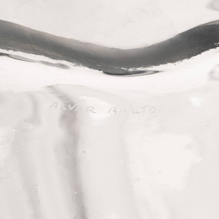 Alvar Aalto, vas, glas, modell 3031, Iittala, Finland, signerad.