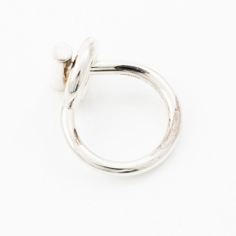 Hermès ring sterling silver "Echappee".