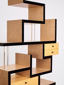 Ettore Sottsass, a "Max" bookcase, Memphis, Italy, post 1987.