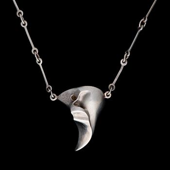 HALSSMYCKE, "Bestens nagel", sterling silver, Björn Weckström 1975.