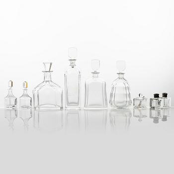 Set of glassware, ca 115 pieces, Elis Bergh, "Kronoberg", mid 1900's.