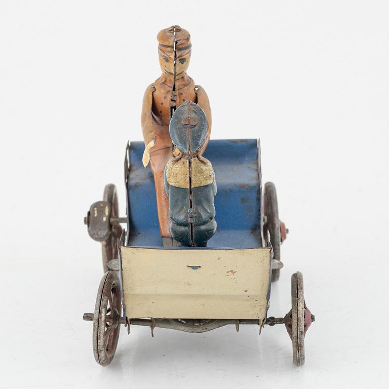 Lehmann, A tinplate "Naughty boy 495" Germany. In production 1903-1909.