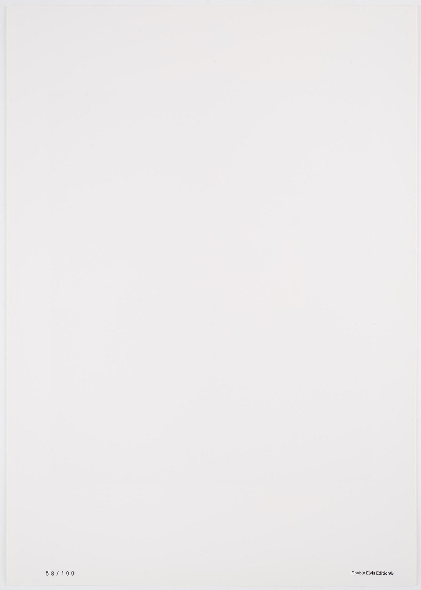 Double Elvis Edition Portfolio, 2010.